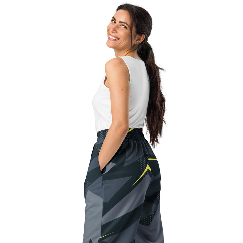 Urban Voltage CAMO Unisex Wide-Leg Joggers