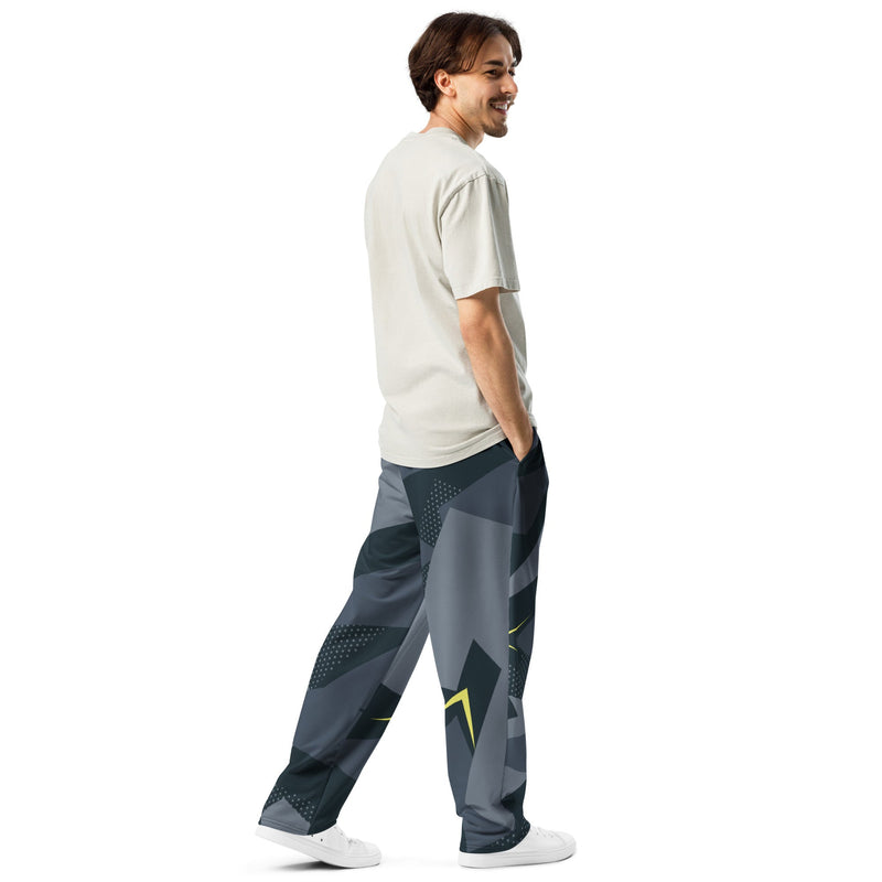Urban Voltage CAMO Unisex Wide-Leg Joggers