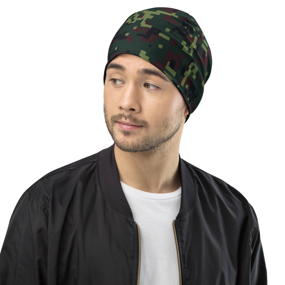 Vietnamese K18 Woodland Digital CAMO Beanie