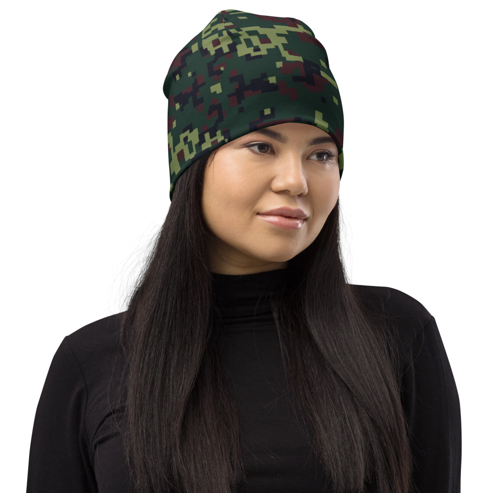 Vietnamese K18 Woodland Digital CAMO Beanie