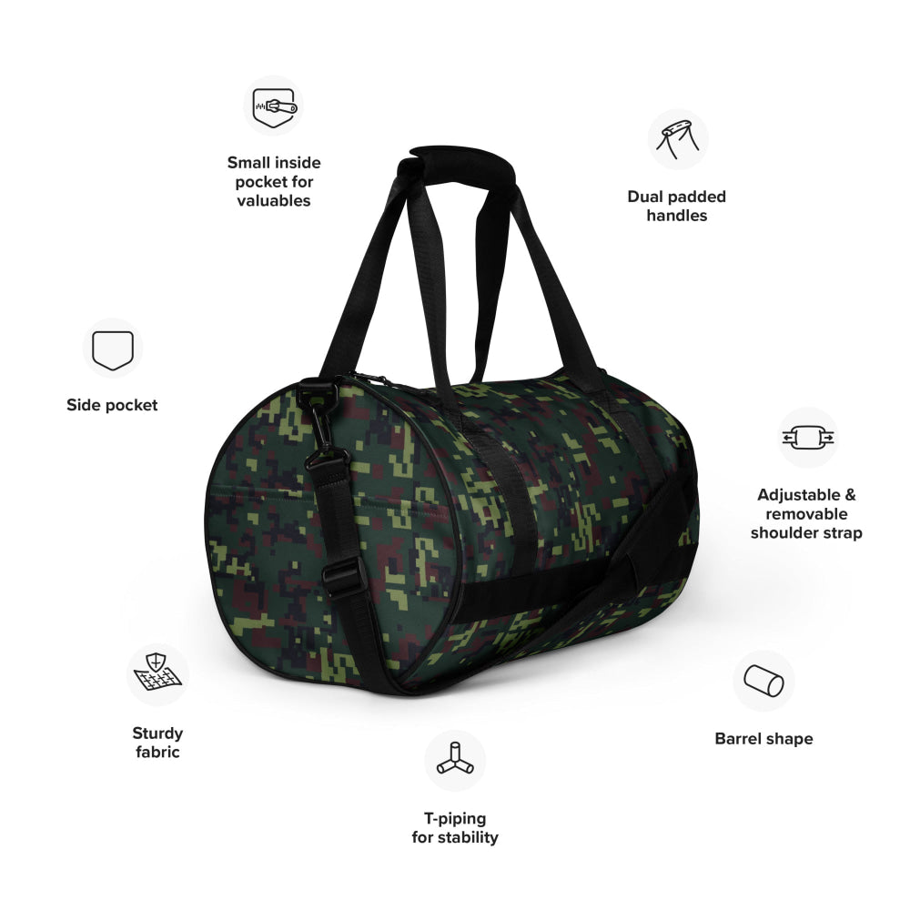 Vietnamese K18 Woodland Digital CAMO gym bag - Gym Bag