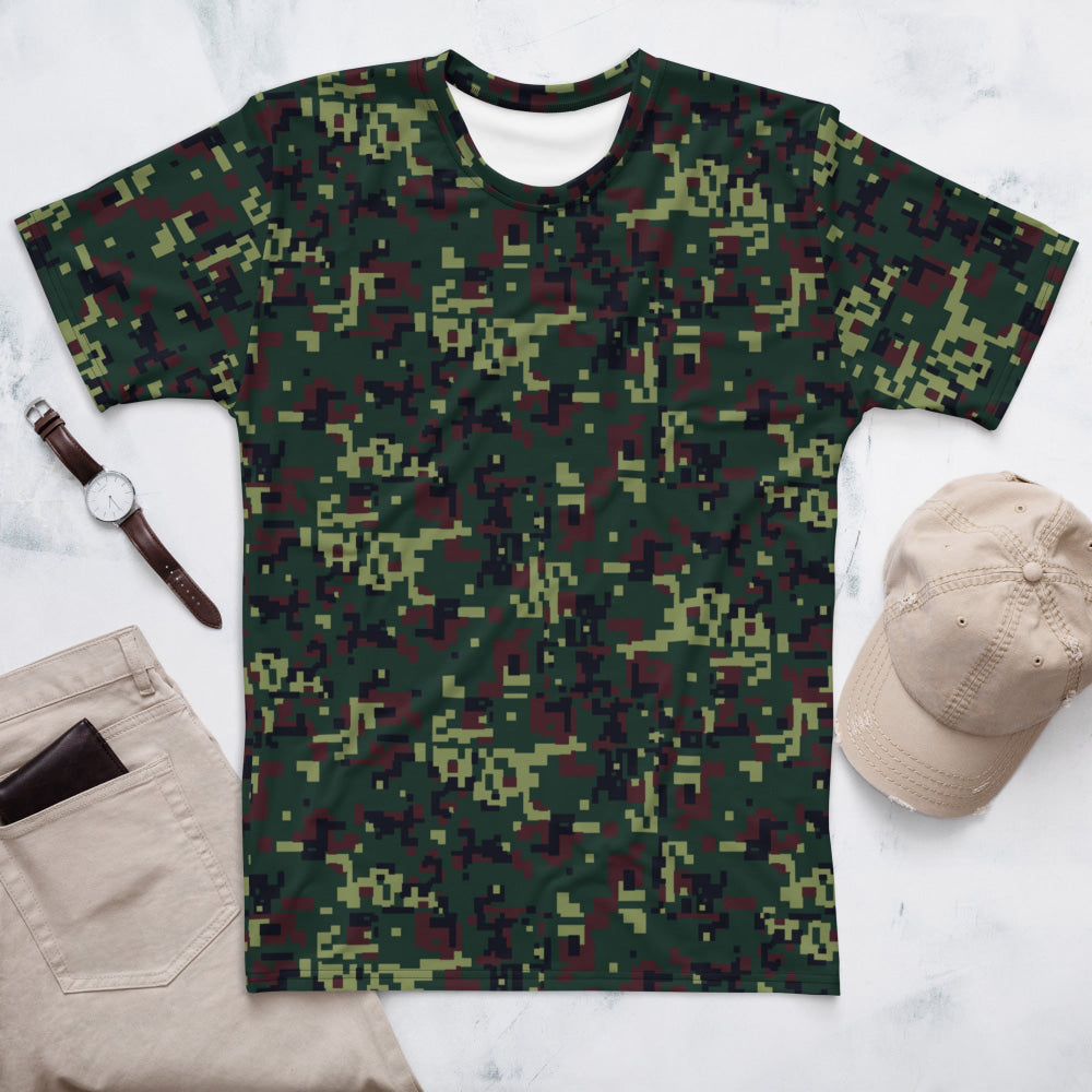 Vietnamese K18 Woodland Digital CAMO Men’s t-shirt - XS - Mens T-Shirt