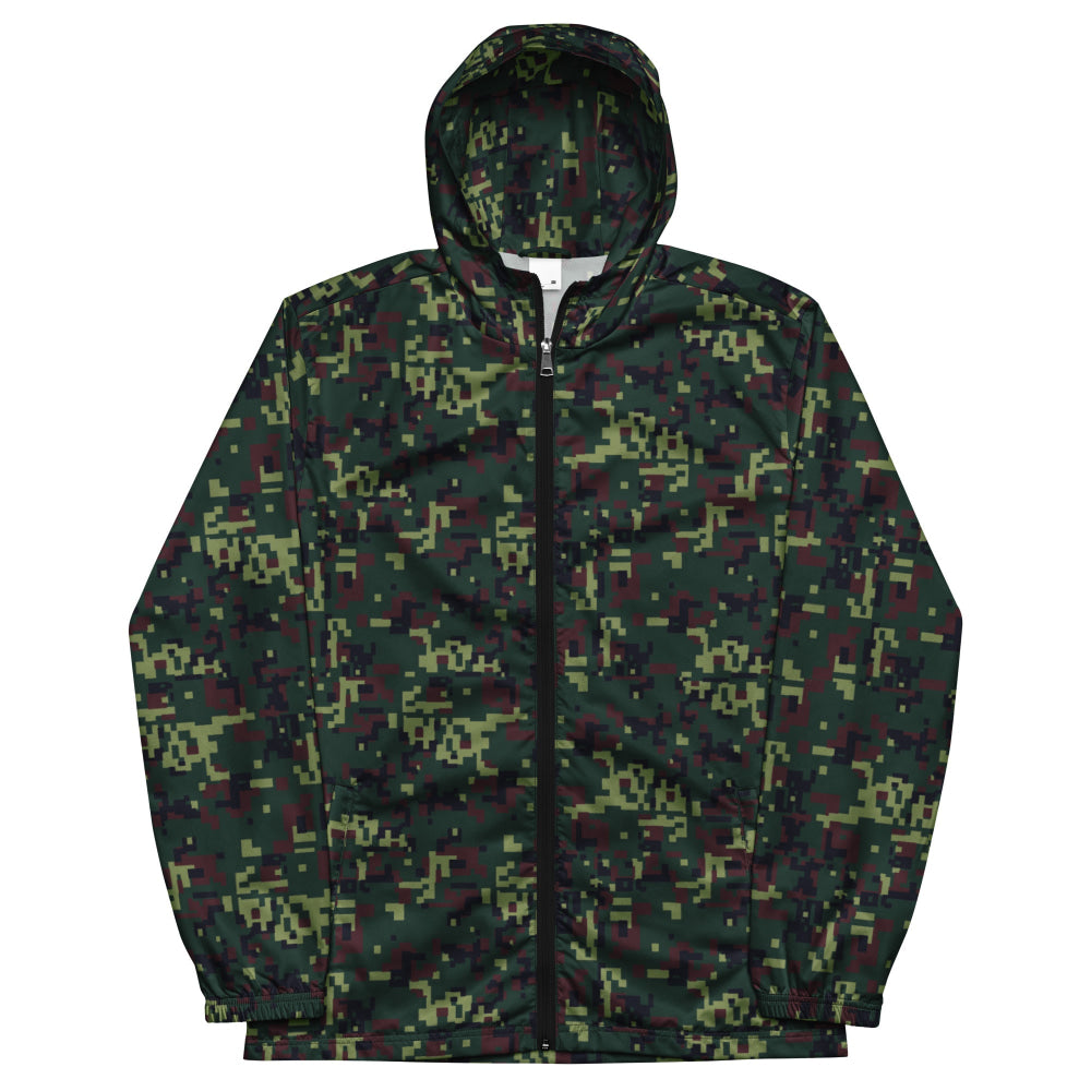 Vietnamese K18 Woodland Digital CAMO Men’s windbreaker - Mens Windbreaker