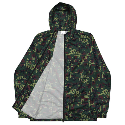 Vietnamese K18 Woodland Digital CAMO Men’s windbreaker - Mens Windbreaker