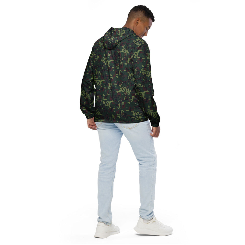 Vietnamese K18 Woodland Digital CAMO Men’s windbreaker - Mens Windbreaker