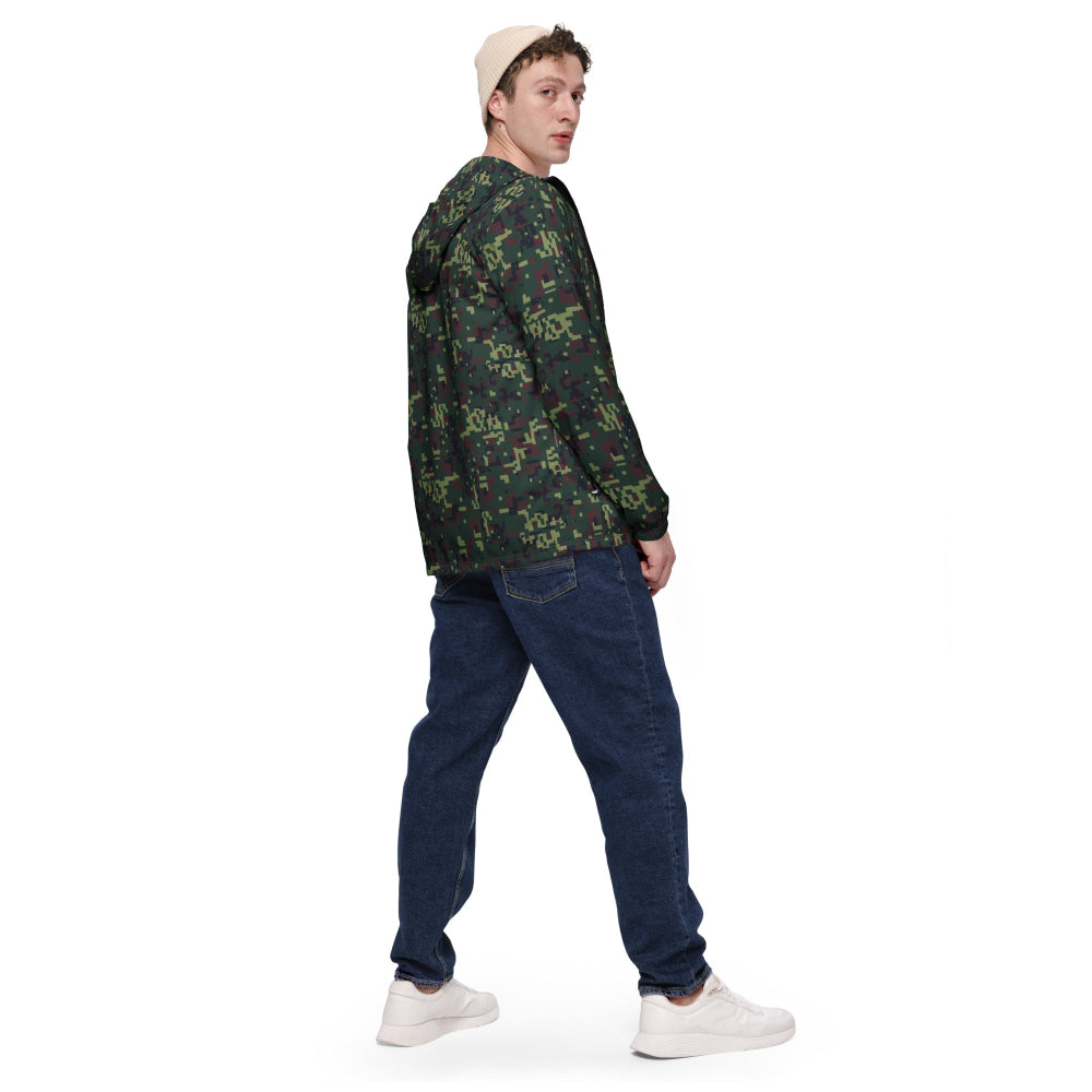 Vietnamese K18 Woodland Digital CAMO Men’s windbreaker - Mens Windbreaker