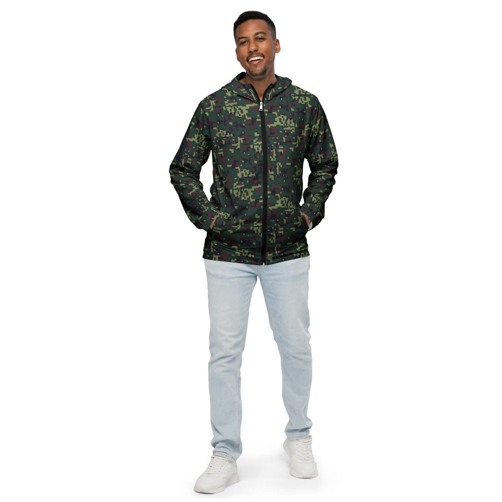 Vietnamese K18 Woodland Digital CAMO Men’s windbreaker - Mens Windbreaker