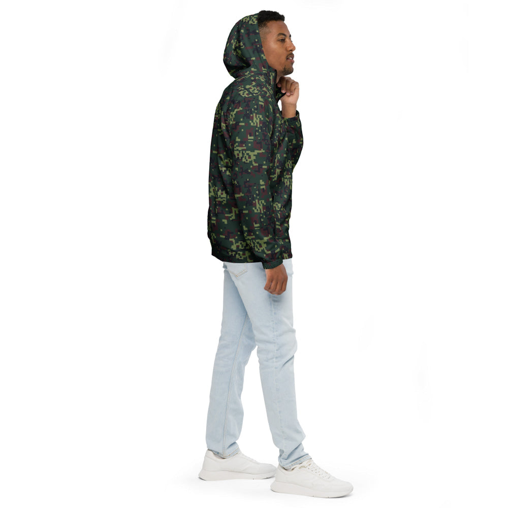 Vietnamese K18 Woodland Digital CAMO Men’s windbreaker - Mens Windbreaker