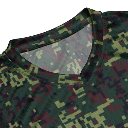 Vietnamese K18 Woodland Digital CAMO unisex basketball jersey - Unisex Basketball Jersey