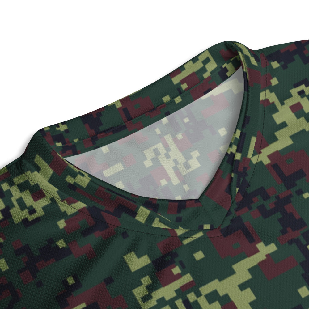 Vietnamese K18 Woodland Digital CAMO unisex sports jersey - Unisex Sports Jersey