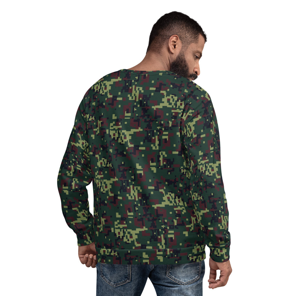 Vietnamese K18 Woodland Digital CAMO Unisex Sweatshirt