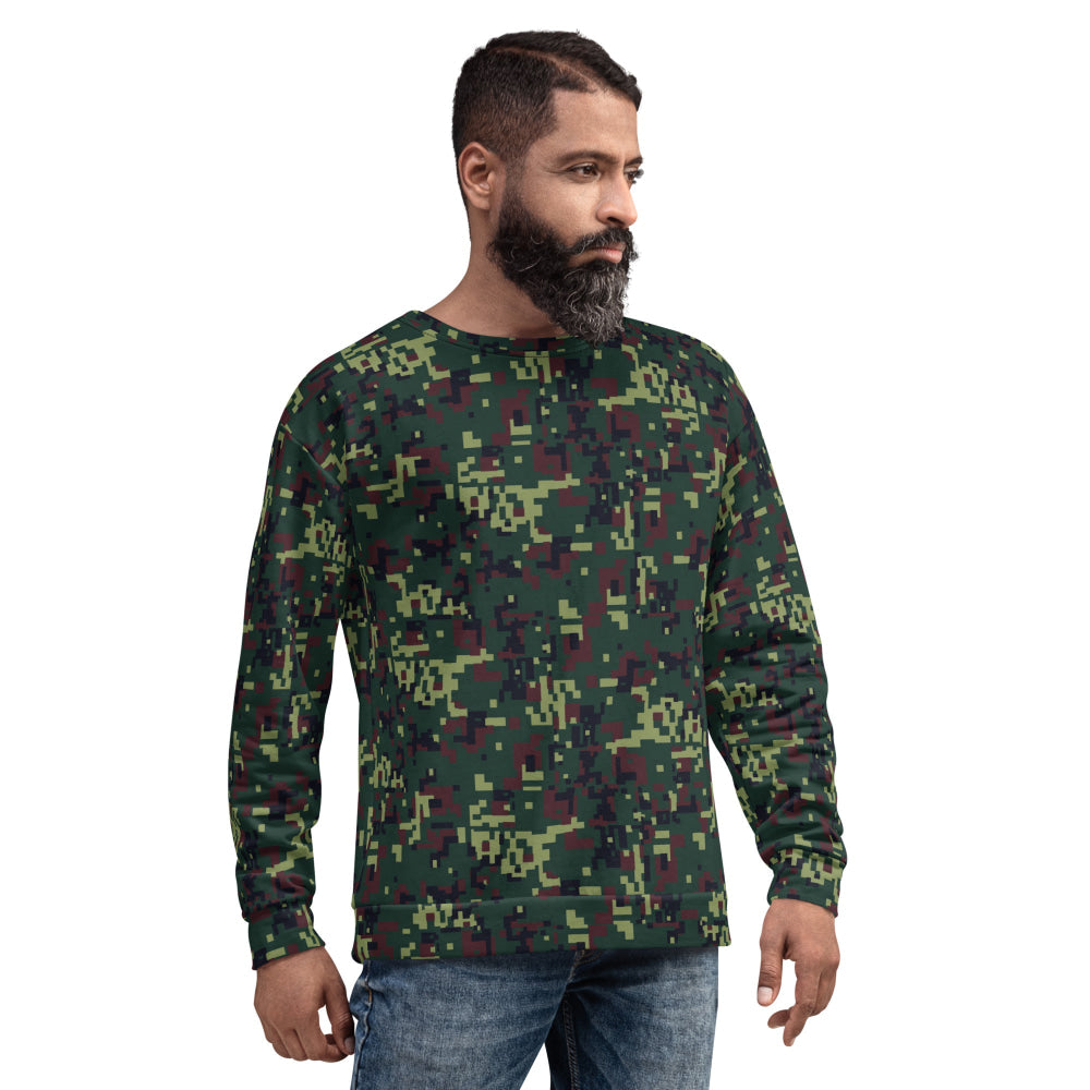 Vietnamese K18 Woodland Digital CAMO Unisex Sweatshirt