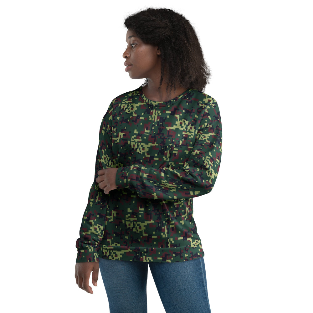 Vietnamese K18 Woodland Digital CAMO Unisex Sweatshirt