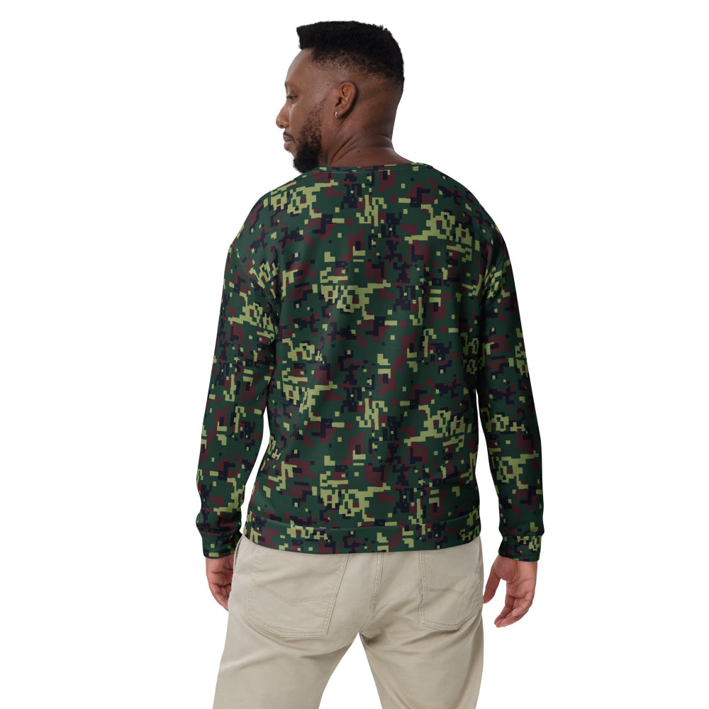 Vietnamese K18 Woodland Digital CAMO Unisex Sweatshirt