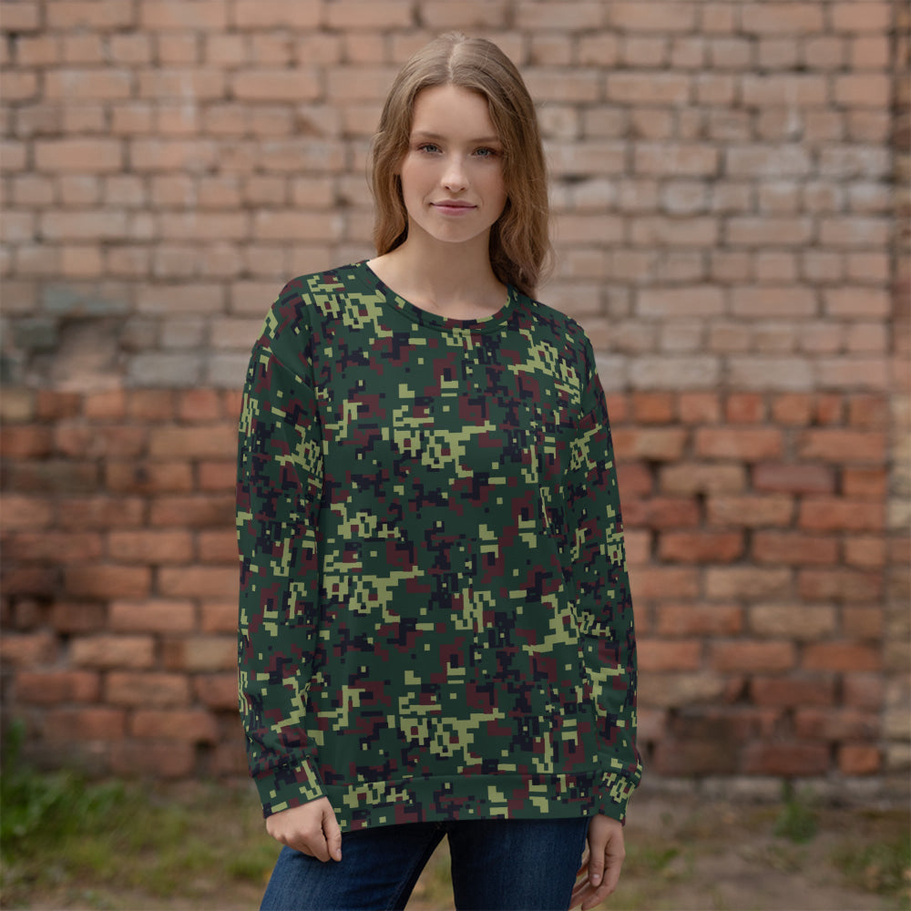 Vietnamese K18 Woodland Digital CAMO Unisex Sweatshirt