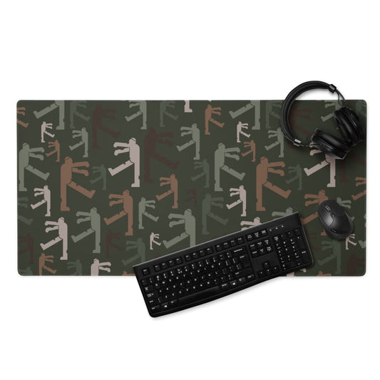 Walking Dead Zombies CAMO Gaming mouse pad - 36″×18″