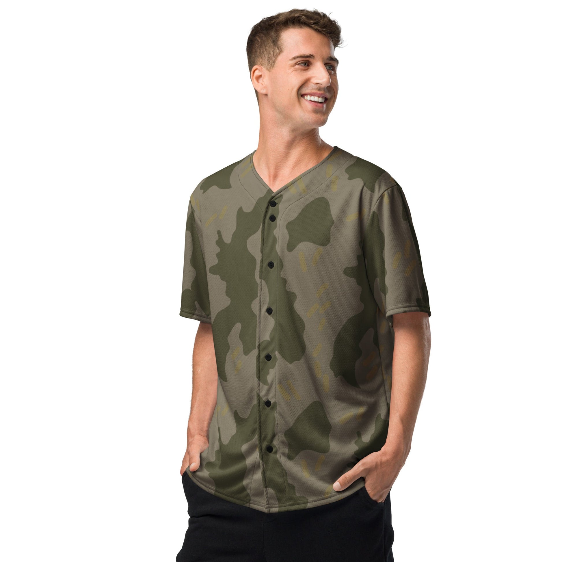 Warhammer 40k Imperial Guard Moebian 6th Regiment CAMO baseball jersey - Baseball Jerseys