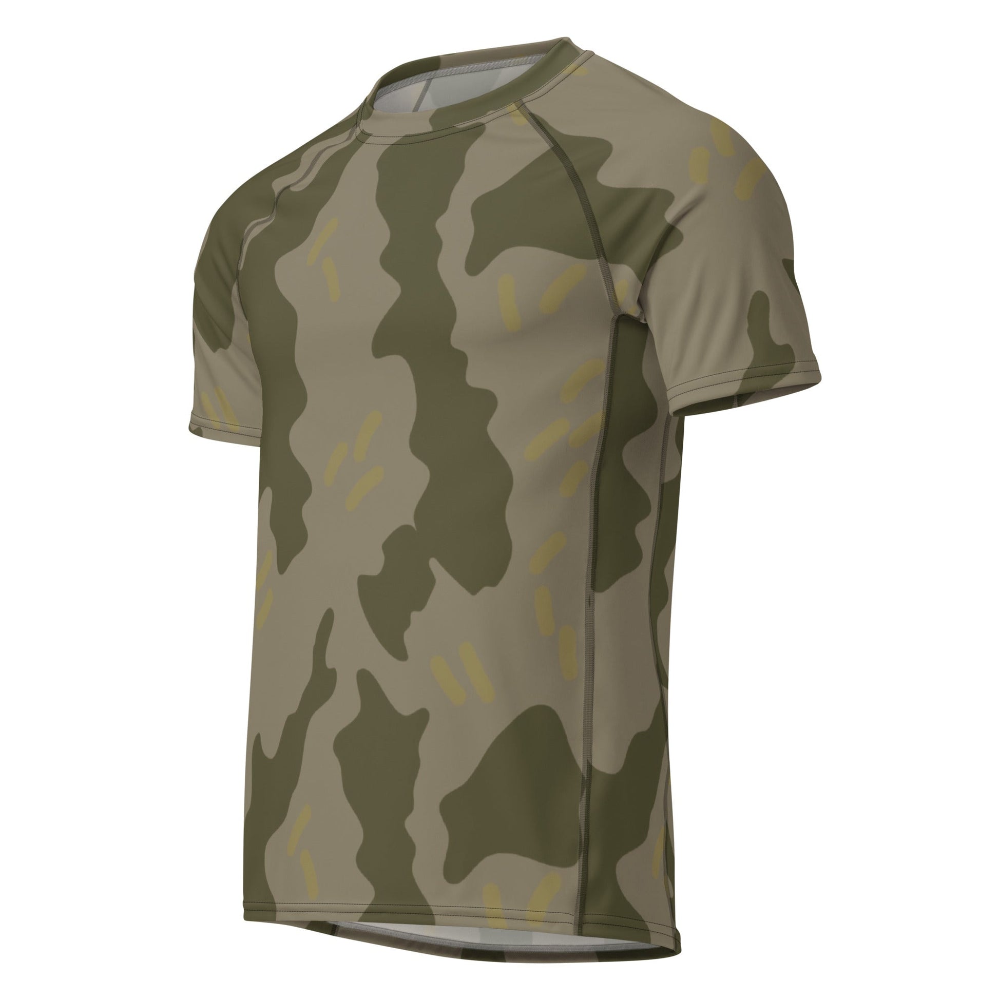 Warhammer 40k Imperial Guard Moebian 6th Regiment CAMO Mens Short-Sleeve Rash - Short-sleeve Guards