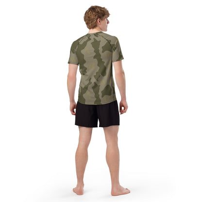 Warhammer 40k Imperial Guard Moebian 6th Regiment CAMO Mens Short-Sleeve Rash - Short-sleeve Guards