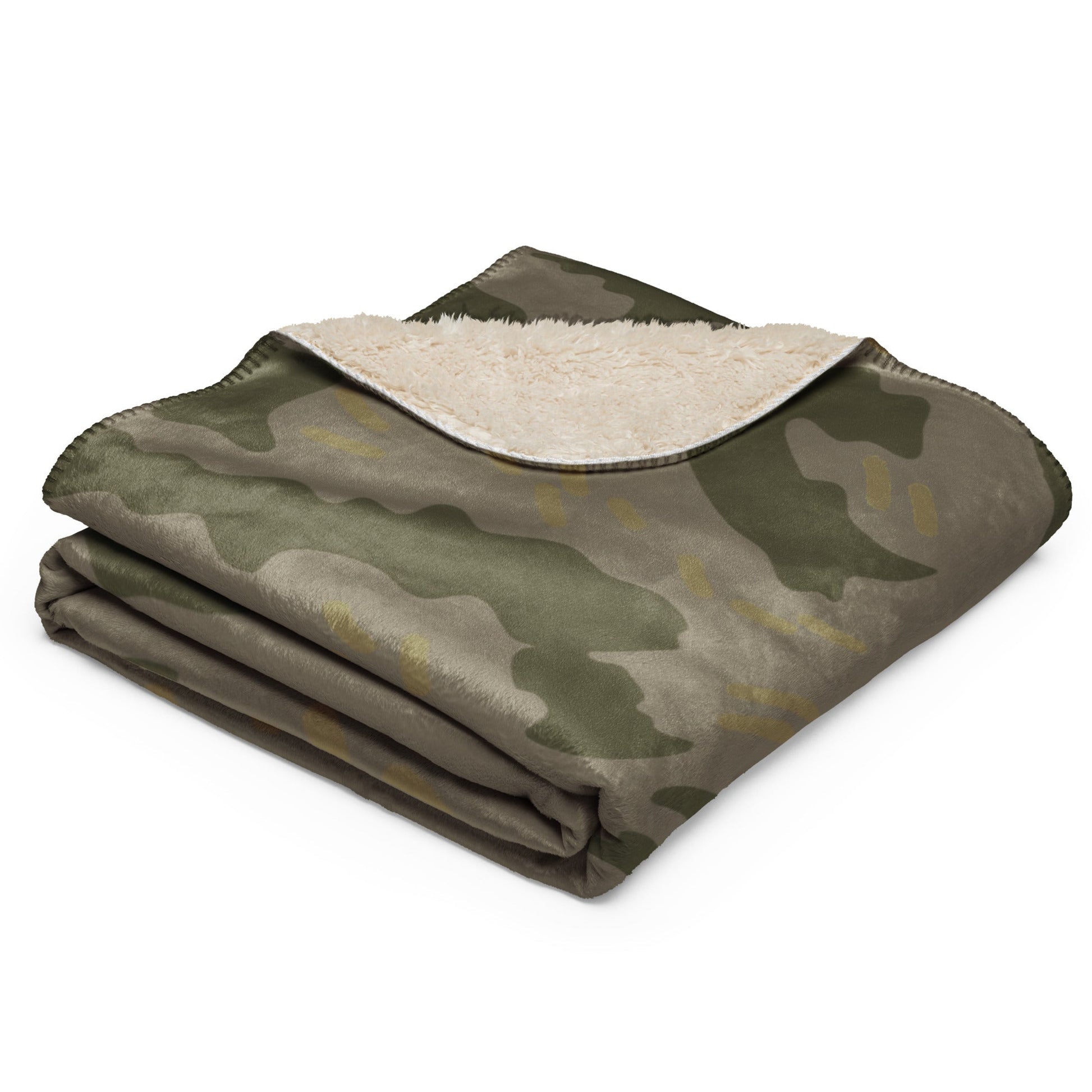 Warhammer 40k Imperial Guard Moebian 6th Regiment CAMO Sherpa blanket - Blankets