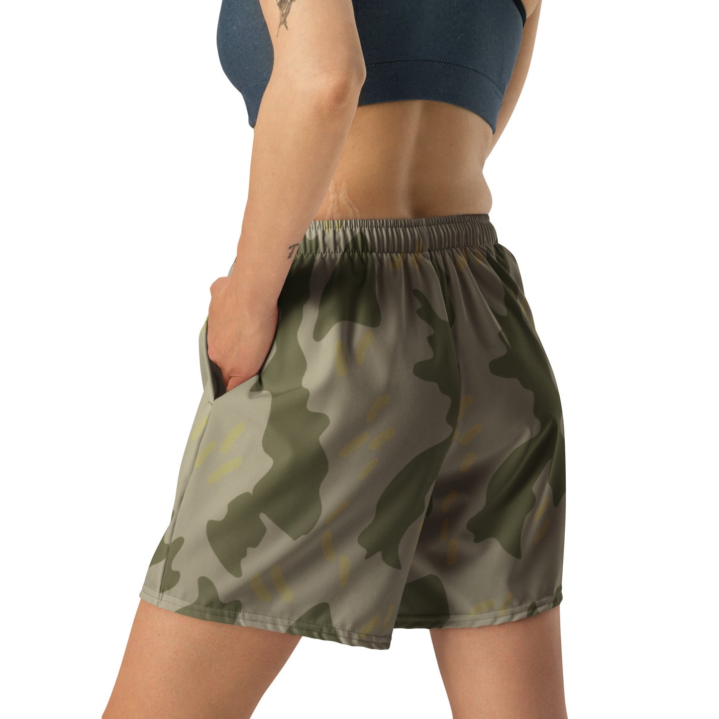 Warhammer 40k Imperial Guard Moebian 6th Regiment CAMO Unisex Athletic Long Shorts