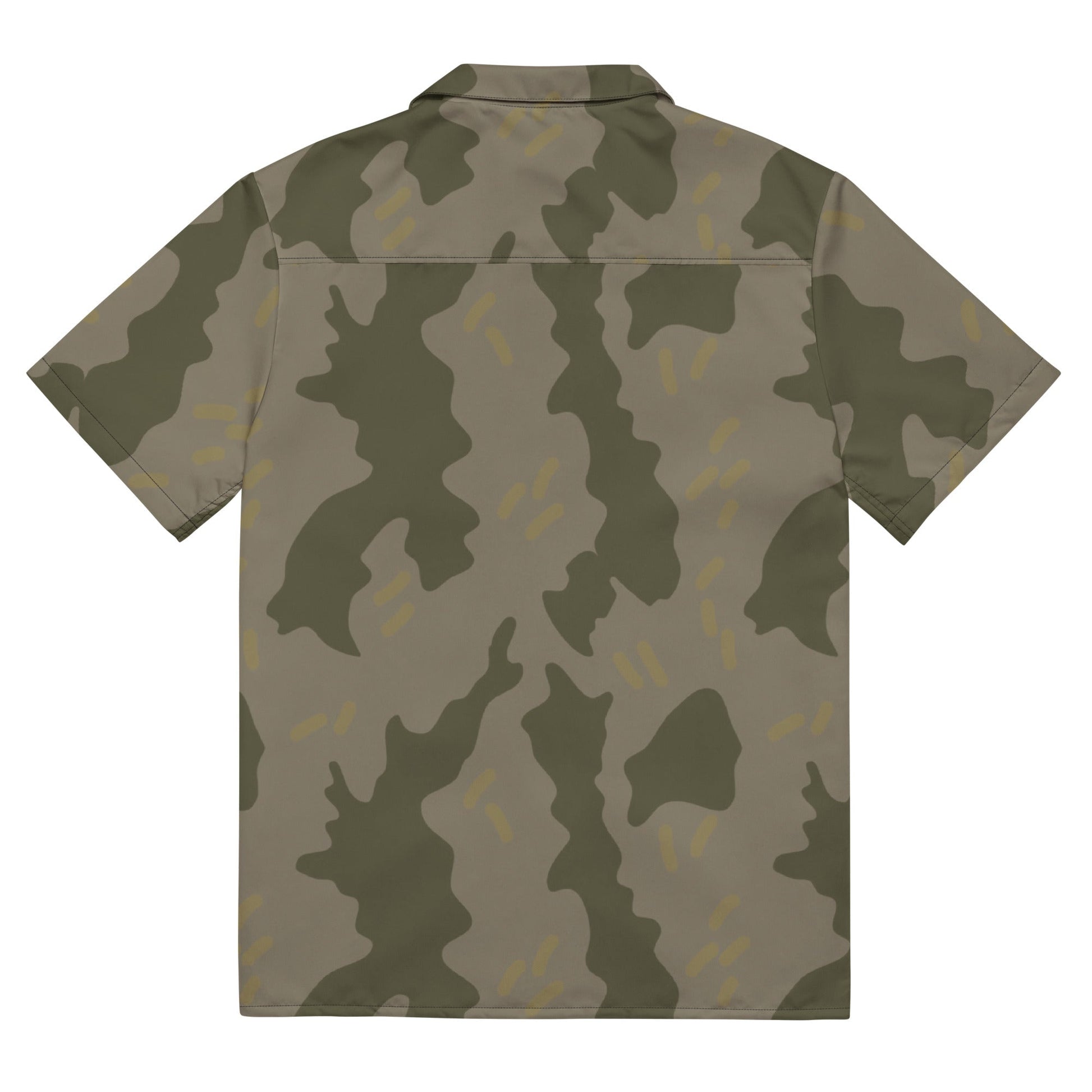 Warhammer 40k Imperial Guard Moebian 6th Regiment CAMO Unisex Short-Sleeve Button Shirt