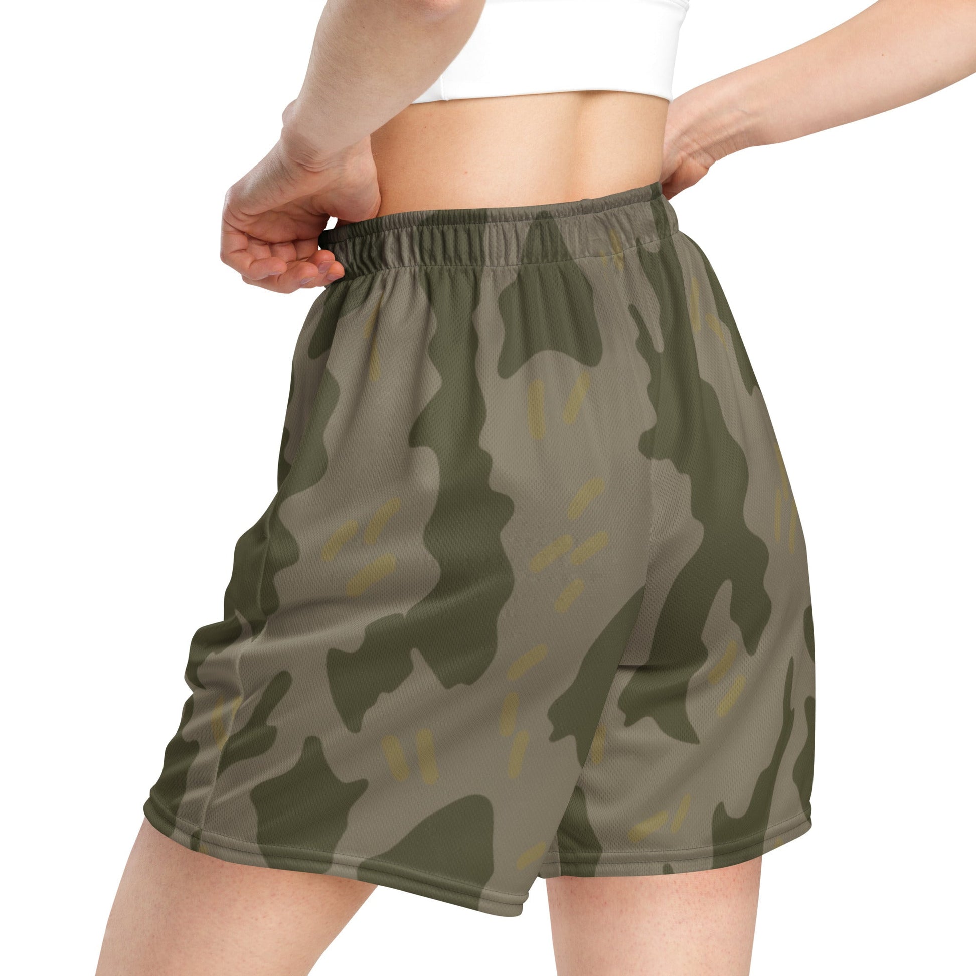 Warhammer 40k Imperial Guard Moebian 6th Regiment CAMO Unisex mesh shorts - Mesh Shorts