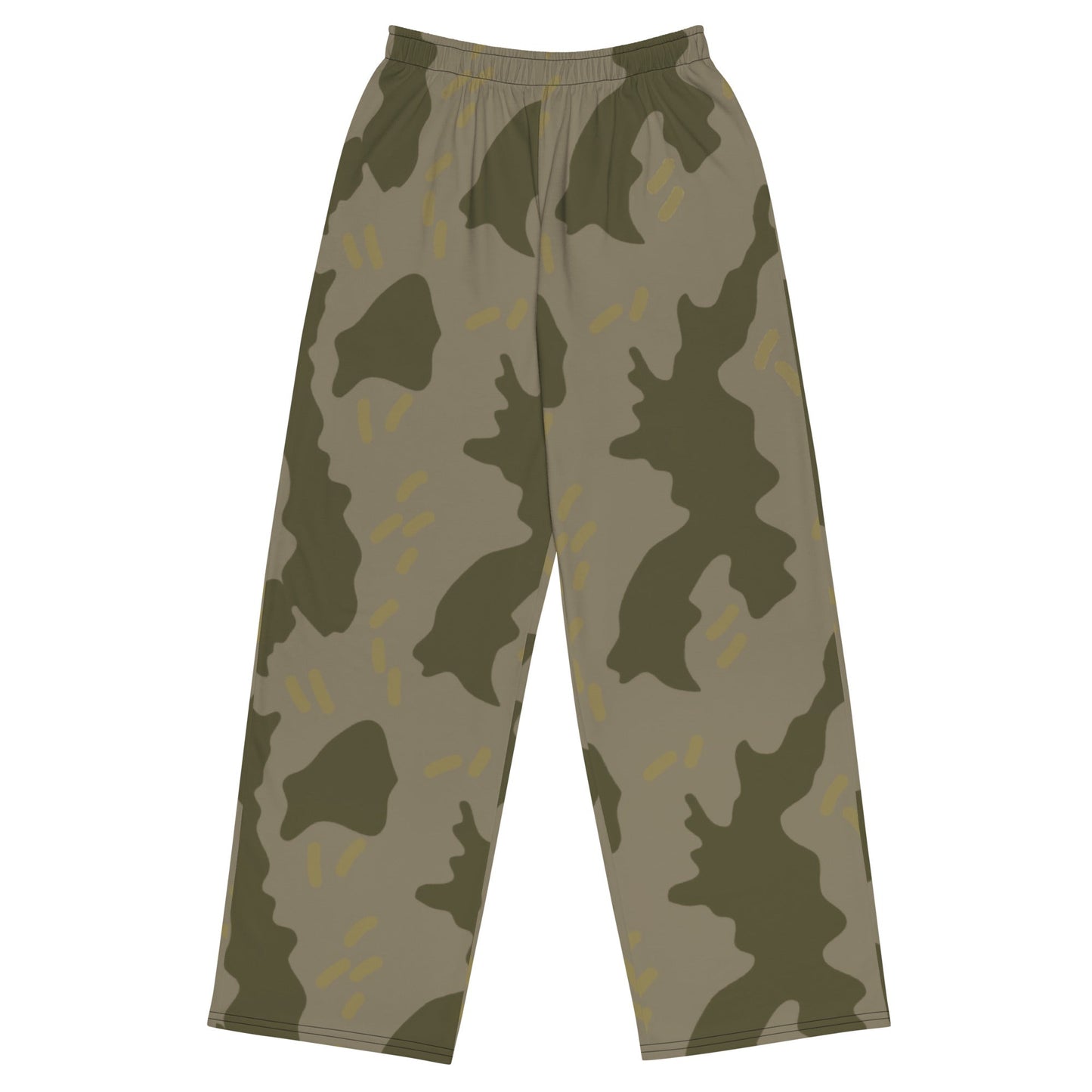 Warhammer 40k Imperial Guard Moebian 6th Regiment CAMO unisex wide-leg pants - 2XS - Wide-leg Pants