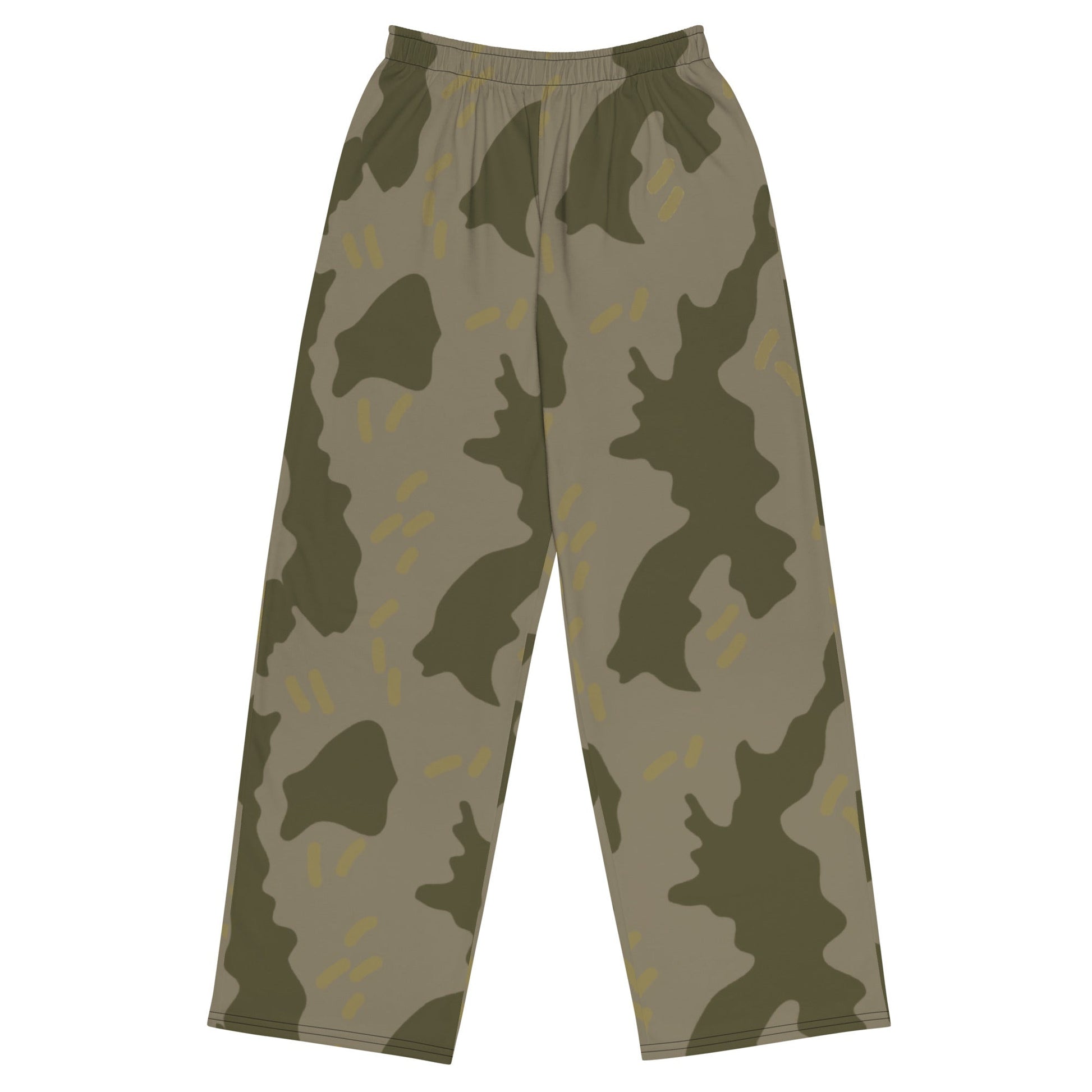 Warhammer 40k Imperial Guard Moebian 6th Regiment CAMO unisex wide-leg pants - 2XS - Wide-leg Pants