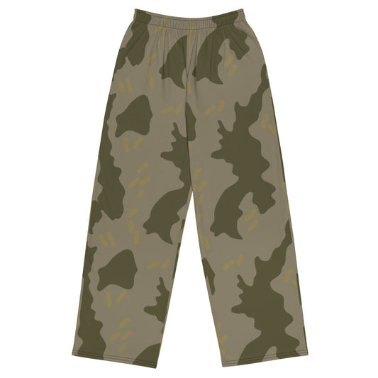 Warhammer 40k Imperial Guard Moebian 6th Regiment CAMO unisex wide-leg pants - 2XS - Wide-leg Pants