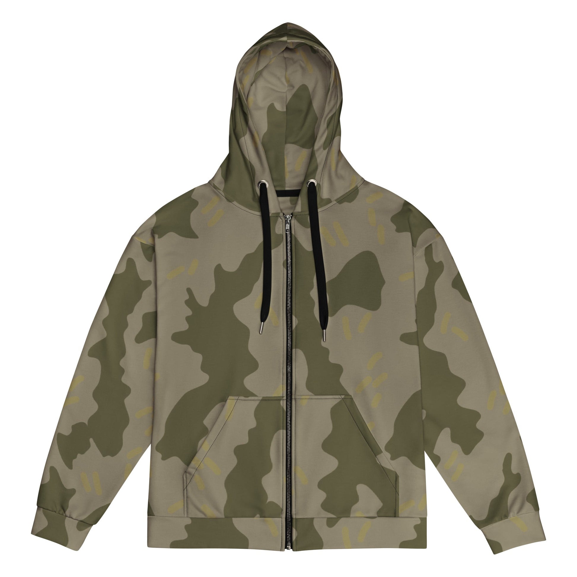 Warhammer 40k Imperial Guard Moebian 6th Regiment CAMO Unisex zip hoodie - 2XS - Zip Hoodies