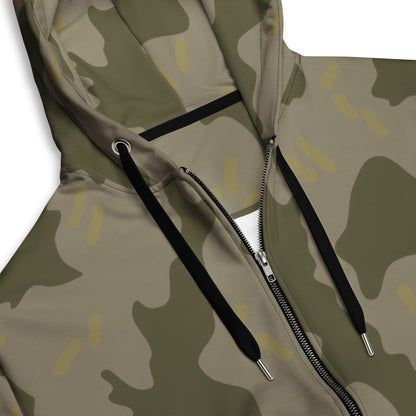 Warhammer 40k Imperial Guard Moebian 6th Regiment CAMO Unisex zip hoodie - Zip Hoodies