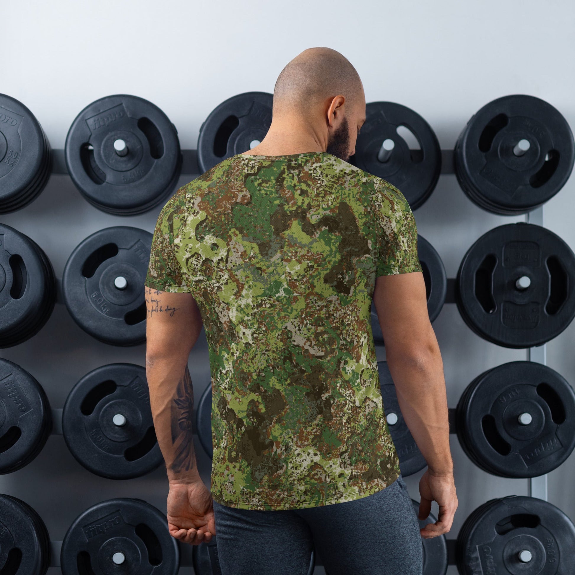 Wasp CAMO Mens Athletic T-Shirt