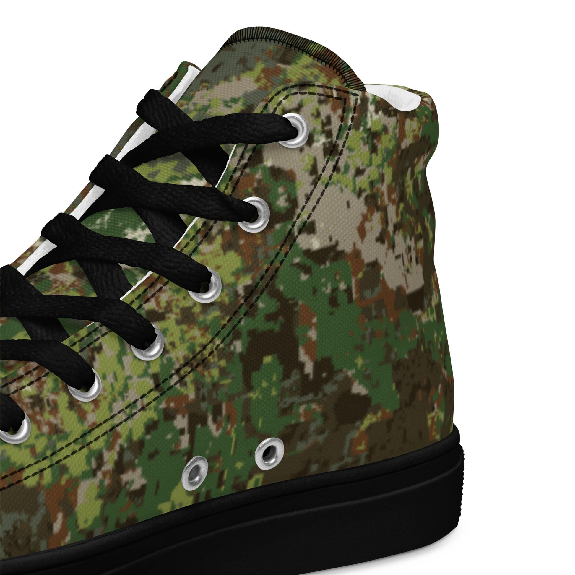 Wasp CAMO Mens high top canvas shoes - High Top Canvas Shoes