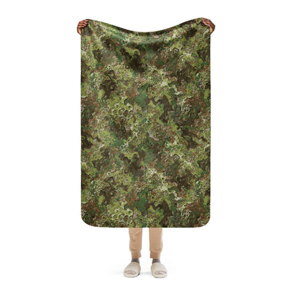 Wasp CAMO Sherpa blanket - 37″×57″ - Blankets
