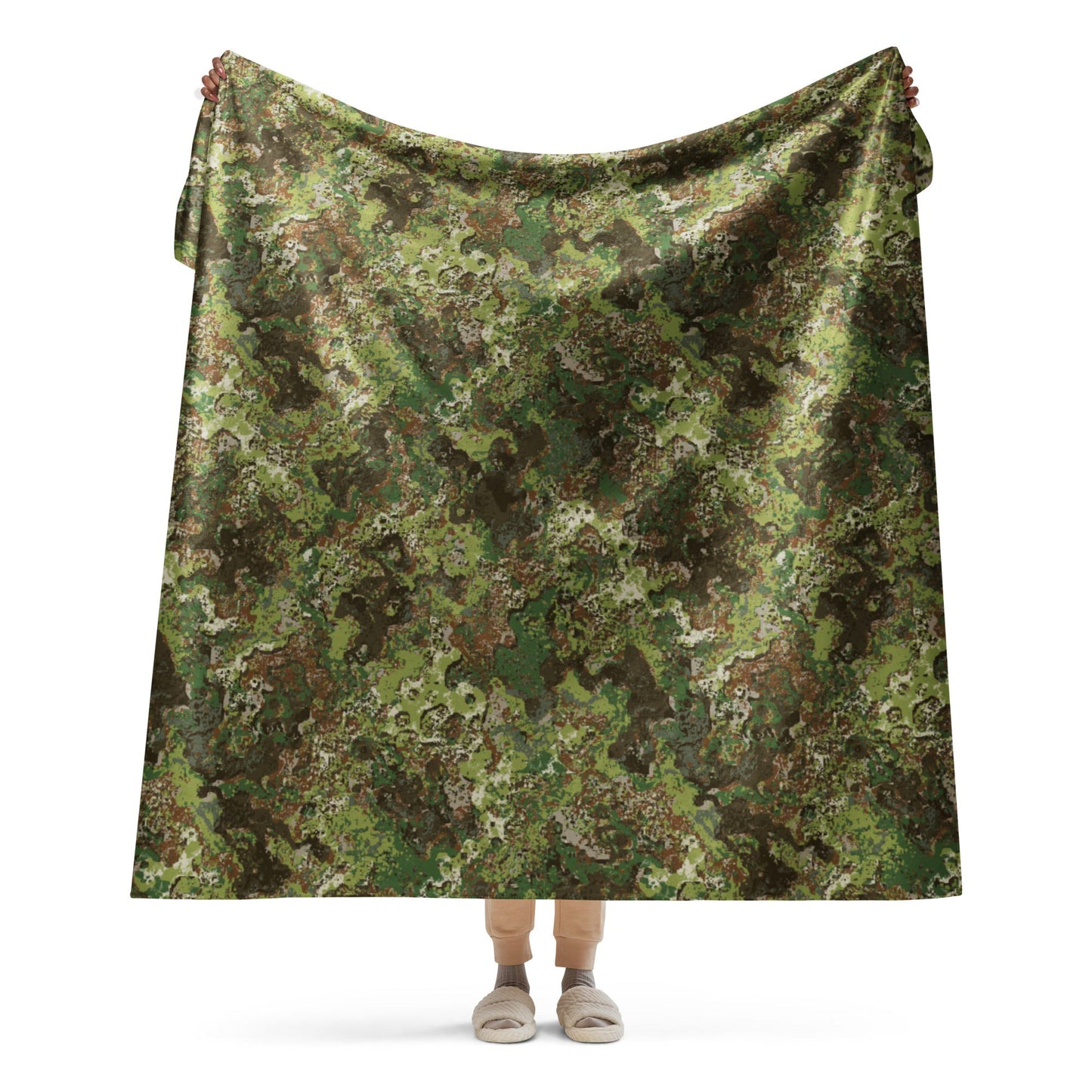 Wasp CAMO Sherpa blanket - 60″×80″ - Blankets