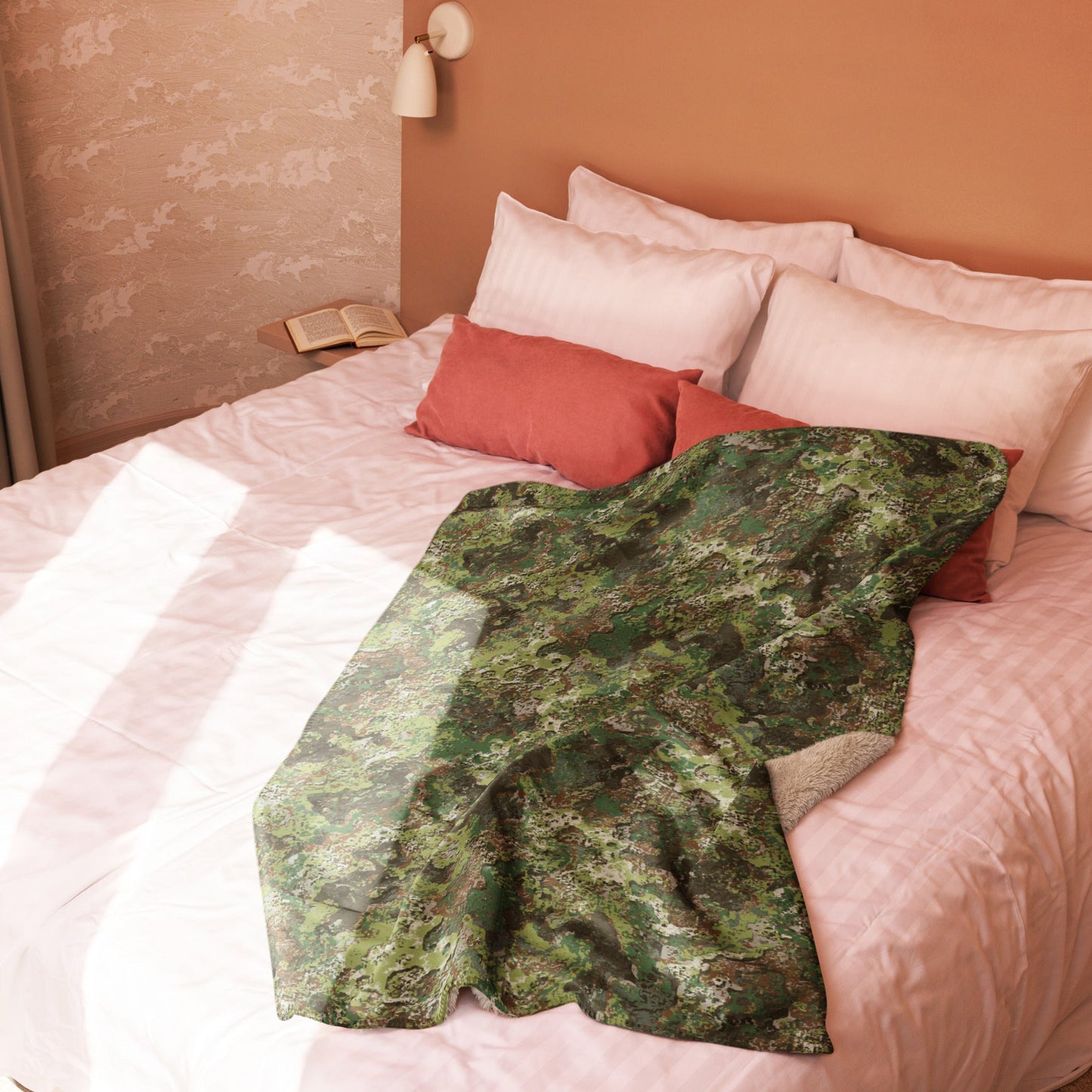 Wasp CAMO Sherpa blanket - Blankets