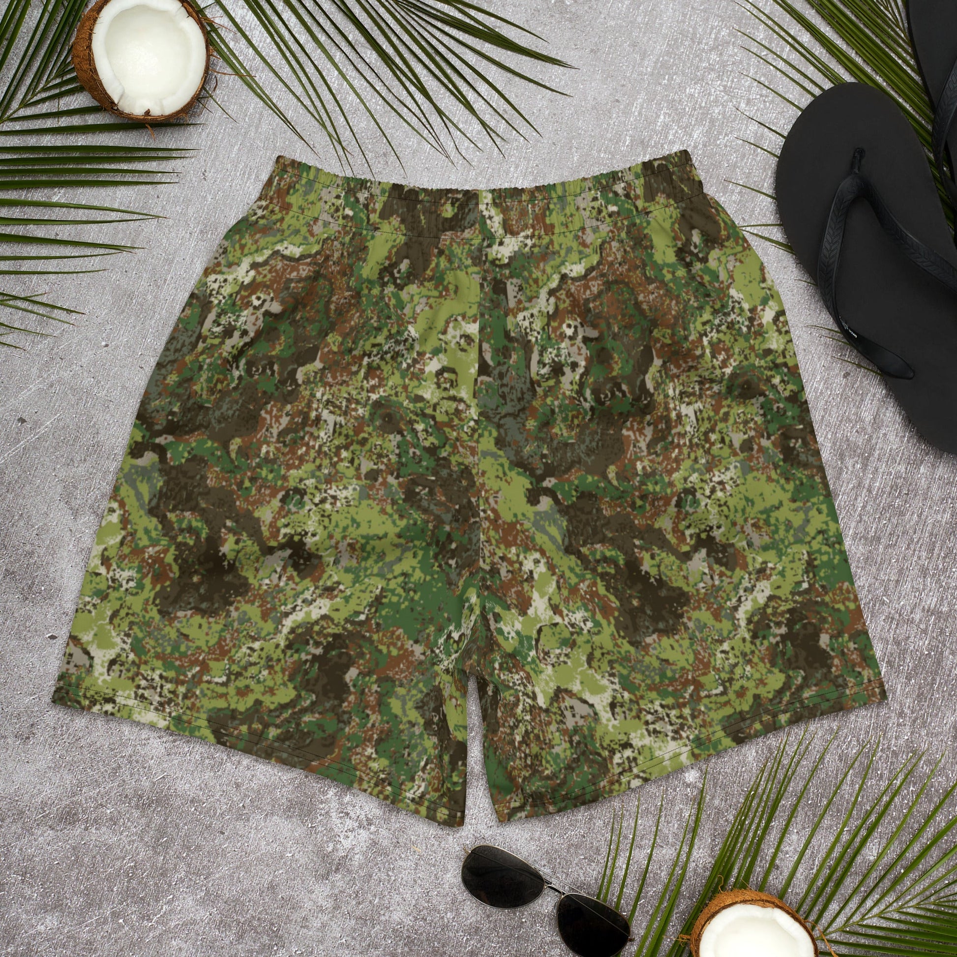 Wasp CAMO Unisex Athletic Long Shorts