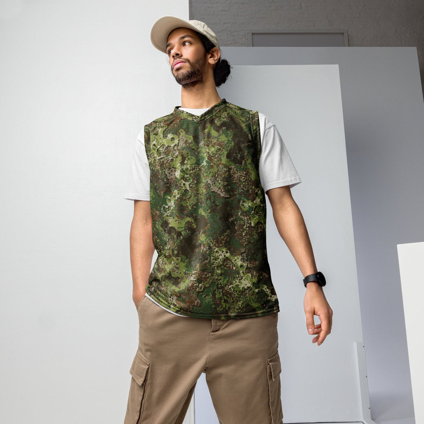 Wasp CAMO unisex basketball jersey - 2XS - Basketball Jerseys