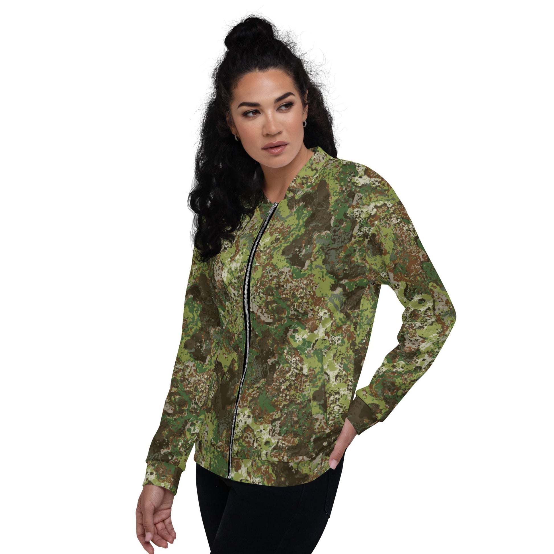 Wasp CAMO Unisex Bomber Jacket - Jackets