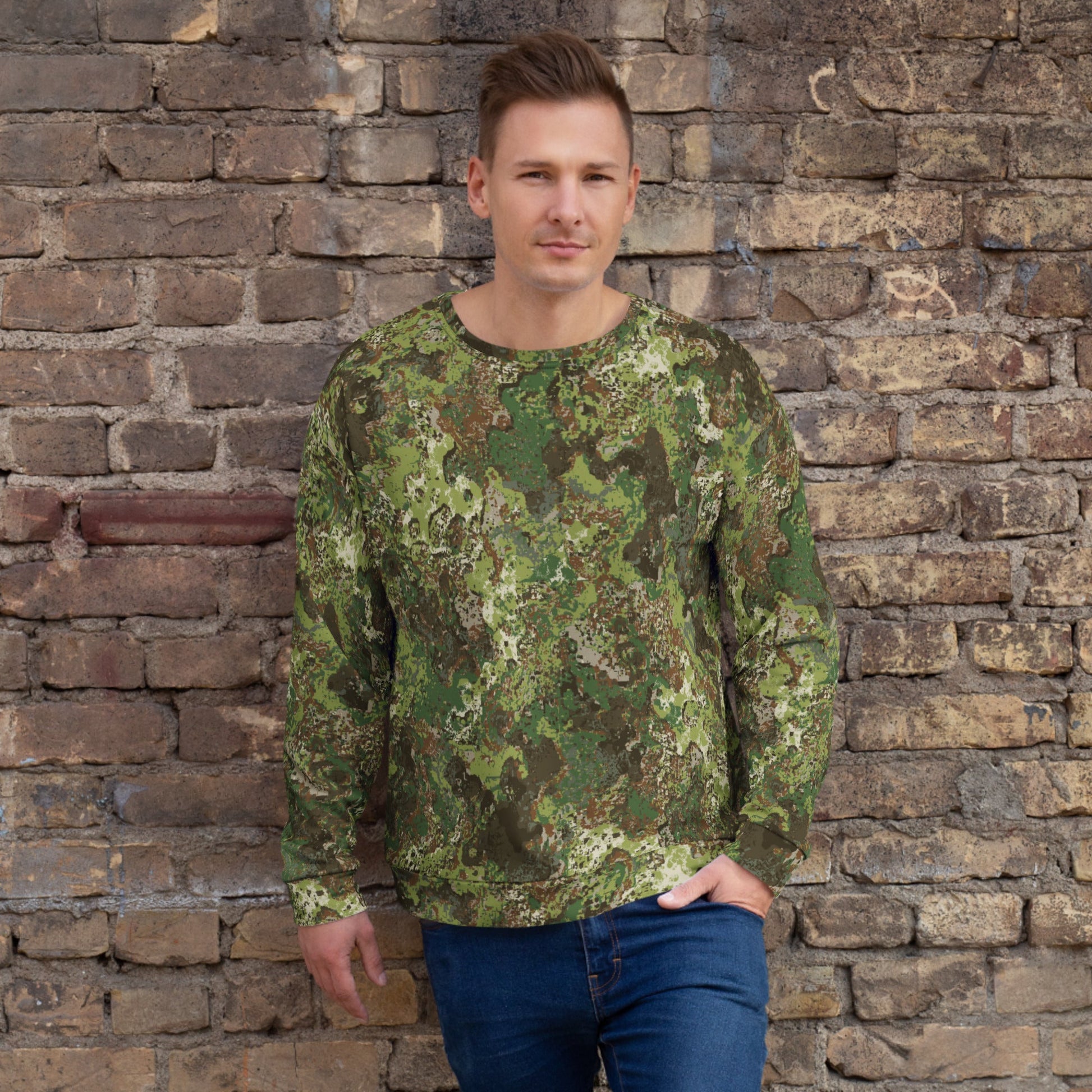Wasp CAMO Unisex Sweatshirt - 2XS - Sweatshirts