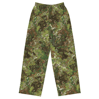 Wasp CAMO unisex wide-leg pants - 2XS - Wide-leg Pants