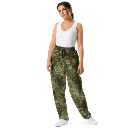 Wasp CAMO Wide-leg joggers - Joggers