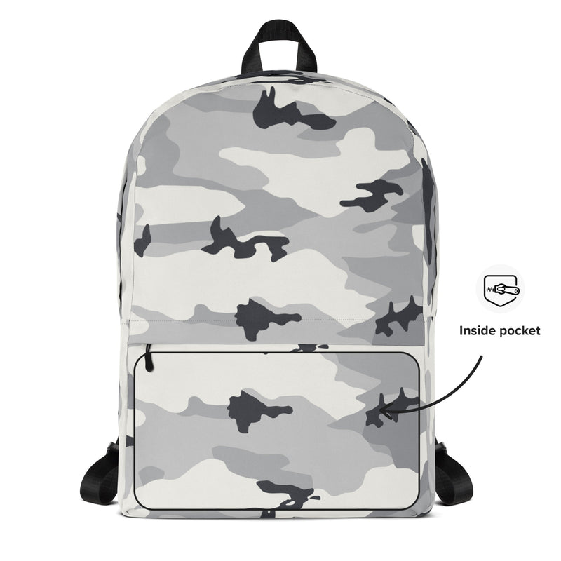 White Birch Monolith Winter CAMO Backpack - Bag