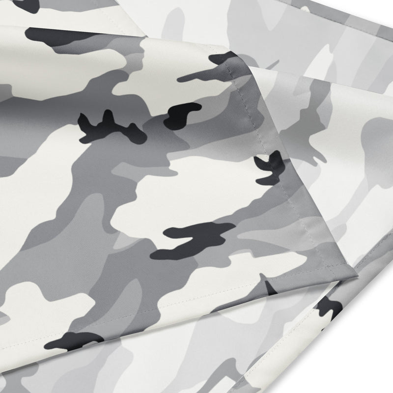 White Birch Monolith Winter CAMO Bandana - Head
