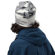 White Birch Monolith Winter CAMO Beanie - Head