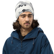 White Birch Monolith Winter CAMO Beanie - Head