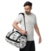 White Birch Monolith Winter CAMO Gym Bag