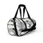 White Birch Monolith Winter CAMO Gym Bag
