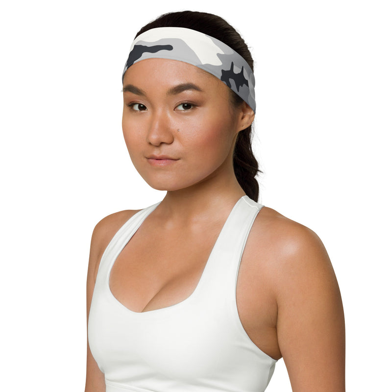 White Birch Monolith Winter CAMO Headband - Head